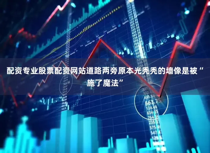 配资专业股票配资网站道路两旁原本光秃秃的墙像是被“施了魔法”
