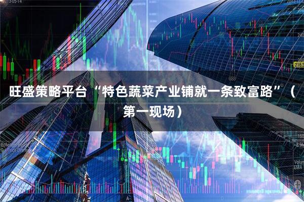 旺盛策略平台 “特色蔬菜产业铺就一条致富路”（第一现场）